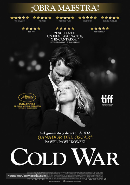 Zimna wojna - Argentinian Movie Poster