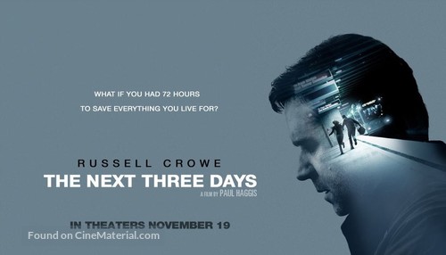 The Next Three Days - Movie Poster