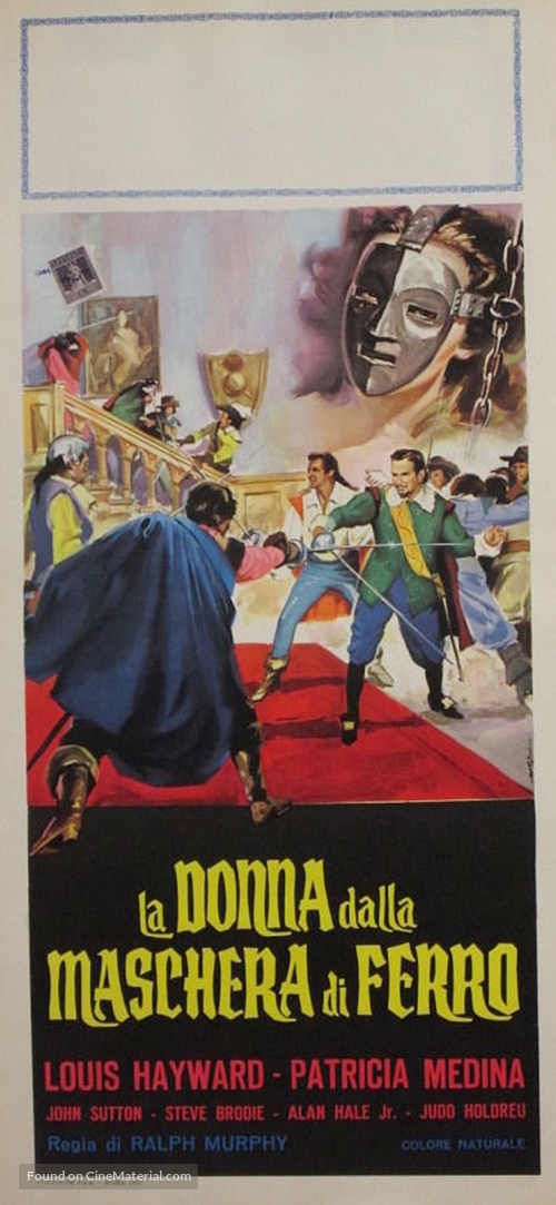 Lady in the Iron Mask - Italian Movie Poster