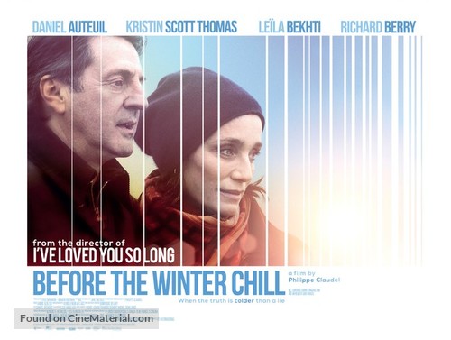 Avant l&#039;hiver - British Movie Poster