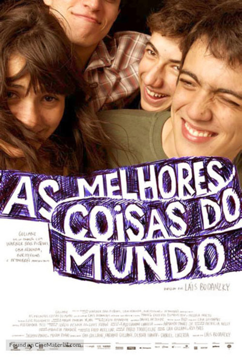 As Melhores Coisas do Mundo - Brazilian Movie Poster