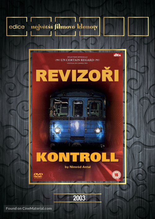 Kontroll - Czech DVD movie cover