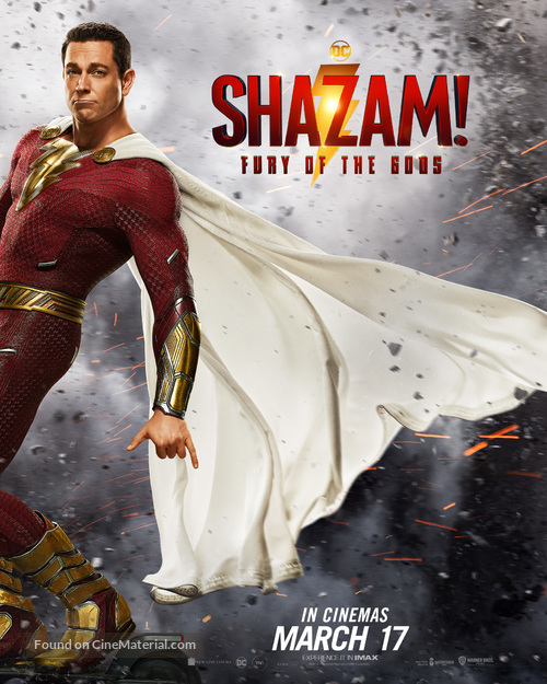 Shazam! Fury of the Gods - British Movie Poster