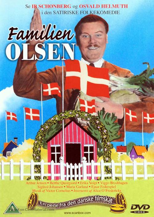 Familien Olsen - Danish DVD movie cover