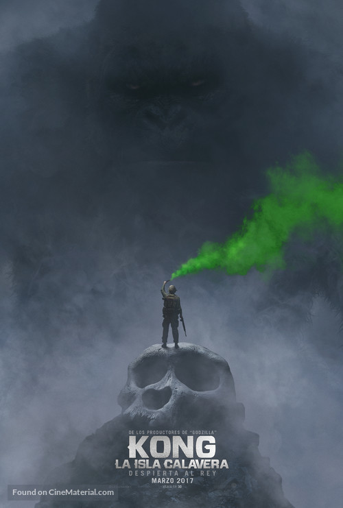 Kong: Skull Island - Argentinian Movie Poster