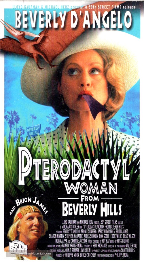 Pterodactyl Woman from Beverly Hills - VHS movie cover