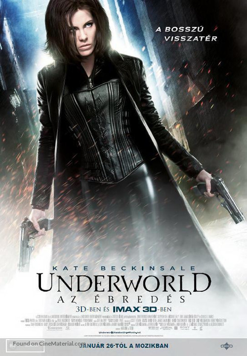 Underworld: Awakening - Hungarian Movie Poster