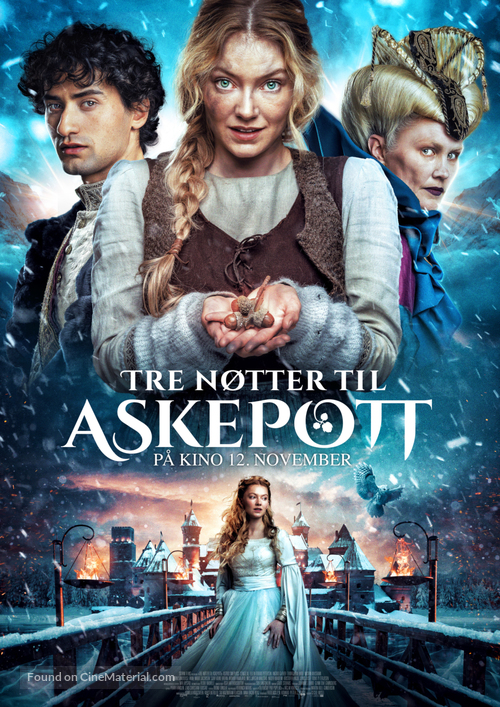 Tre n&oslash;tter til Askepott - Norwegian Movie Poster
