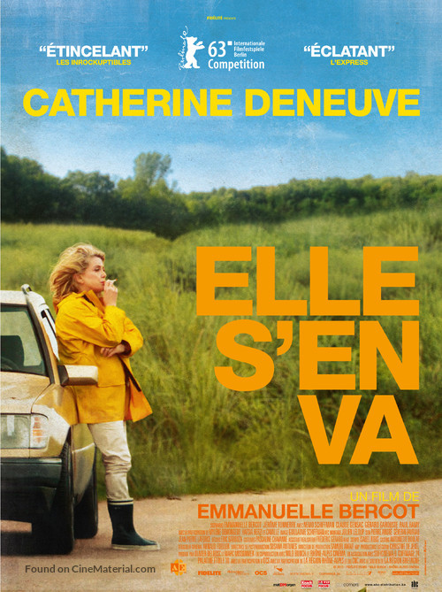 Elle s&#039;en va - Belgian Movie Poster