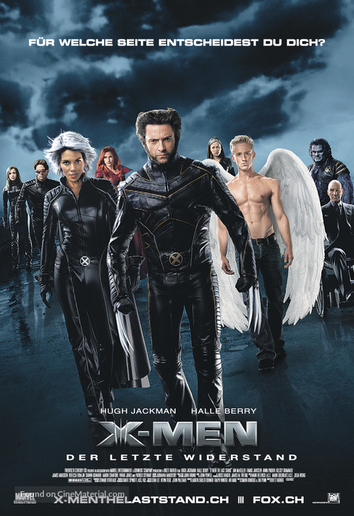 X-Men: The Last Stand - Swiss Movie Poster