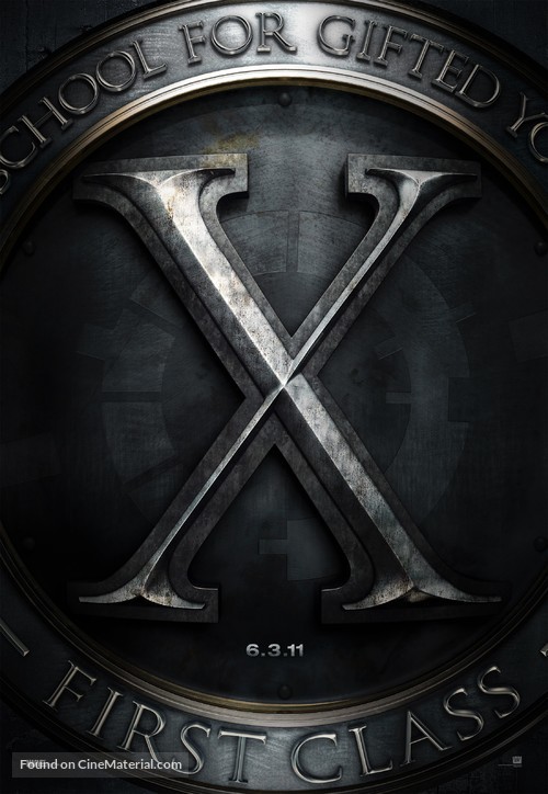 X-Men: First Class - Teaser movie poster