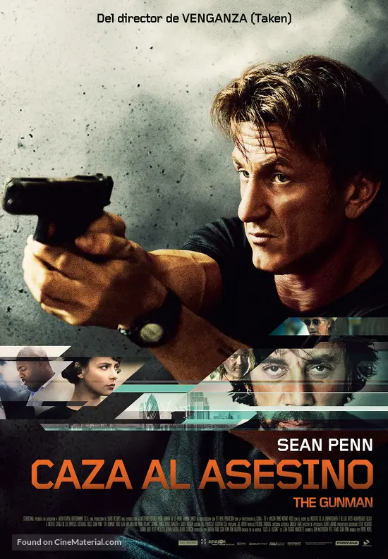 The Gunman - Spanish Movie Poster