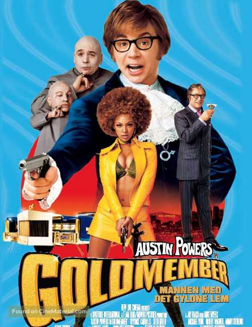 Austin Powers in Goldmember - Norwegian Movie Poster