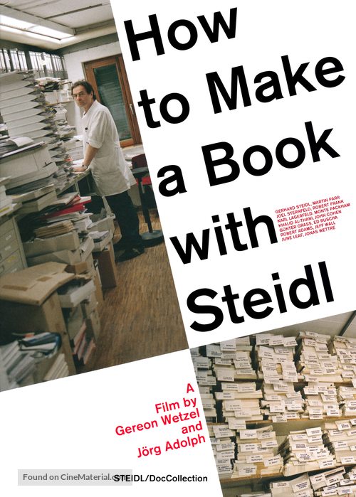 How to Make a Book with Steidl - German DVD movie cover