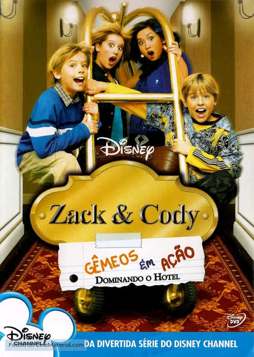 &quot;The Suite Life of Zack and Cody&quot; - Brazilian DVD movie cover