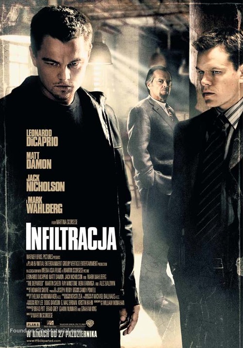 The Departed - Polish Movie Poster