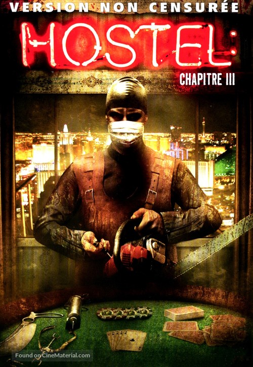 Hostel: Part III - French DVD movie cover
