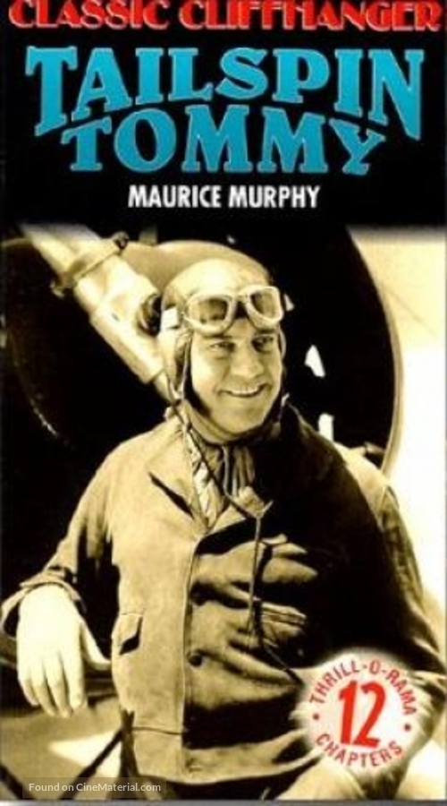 Tailspin Tommy in The Great Air Mystery - VHS movie cover