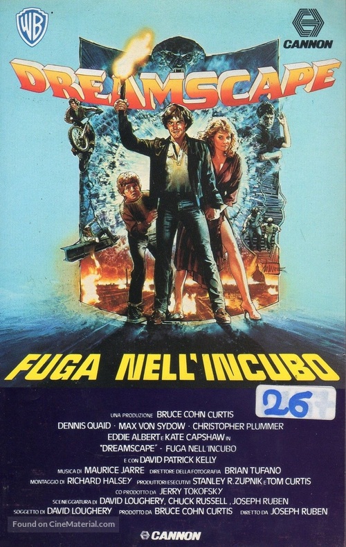 Dreamscape - Italian Movie Cover