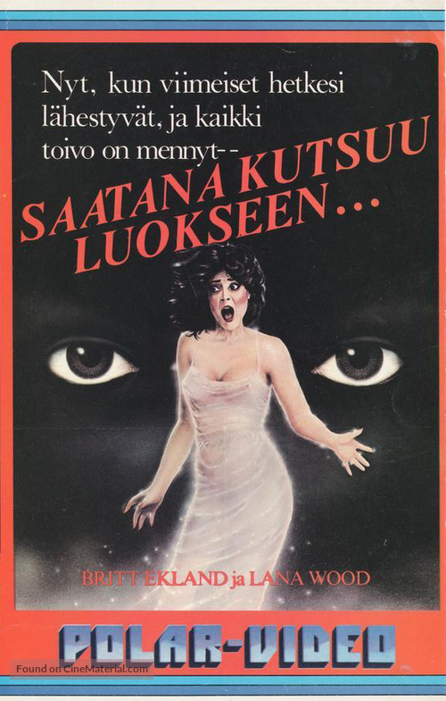 Satan&#039;s Mistress - Finnish VHS movie cover