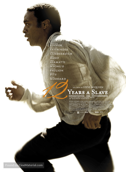 12 Years a Slave - French Movie Poster