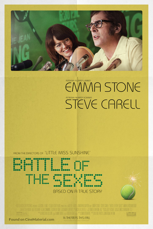 Battle of the Sexes - Movie Poster