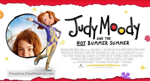 Judy Moody and the Not Bummer Summer - Movie Poster