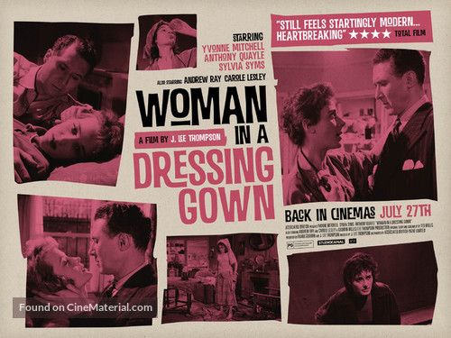 Woman in a Dressing Gown - British Movie Poster