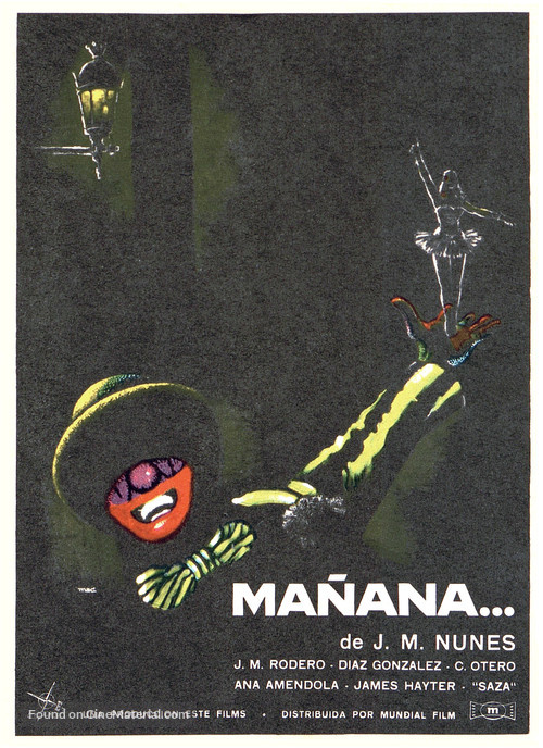 Ma&ntilde;ana... - Spanish Movie Poster