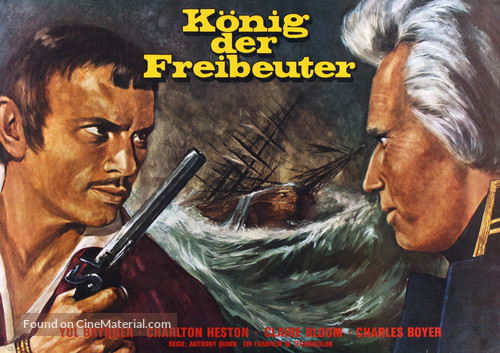The Buccaneer - German Movie Poster