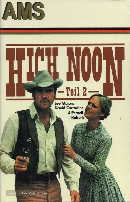 High Noon, Part II: The Return of Will Kane - German DVD movie cover