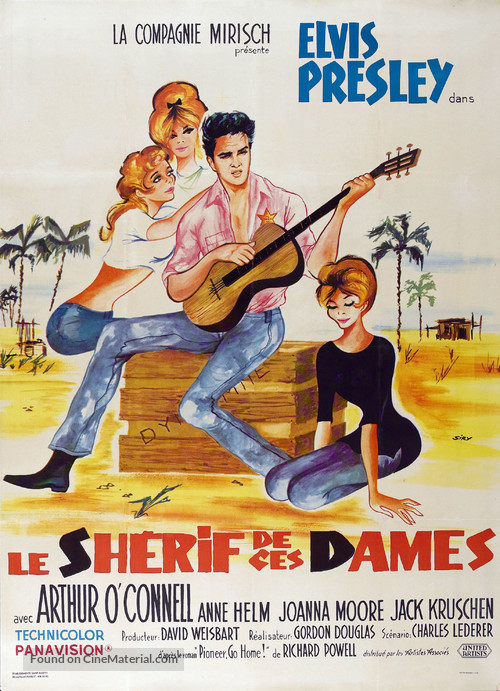Follow That Dream - French Movie Poster