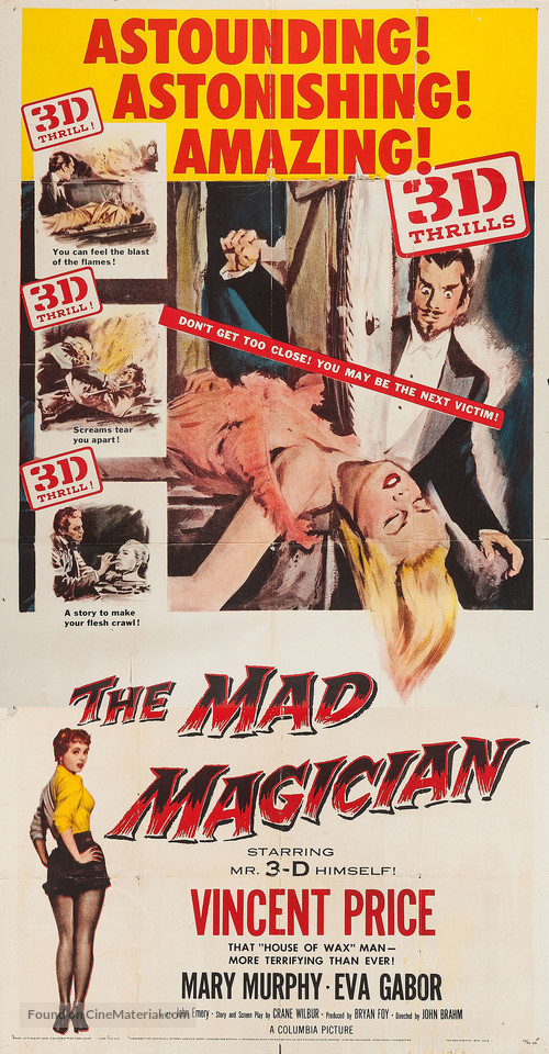 The Mad Magician - Movie Poster