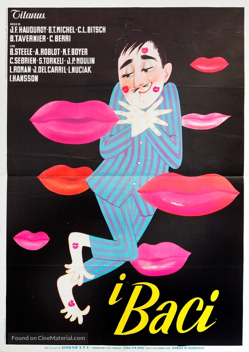 Baisers, Les - Italian Movie Poster