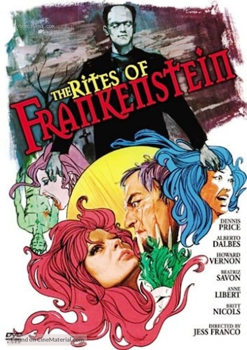 Les exp&eacute;riences &eacute;rotiques de Frankenstein - DVD movie cover