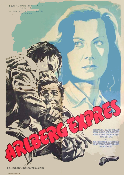 Arlberg-Express - Romanian Movie Poster