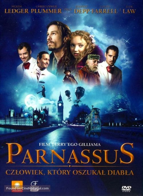 The Imaginarium of Doctor Parnassus - Polish DVD movie cover