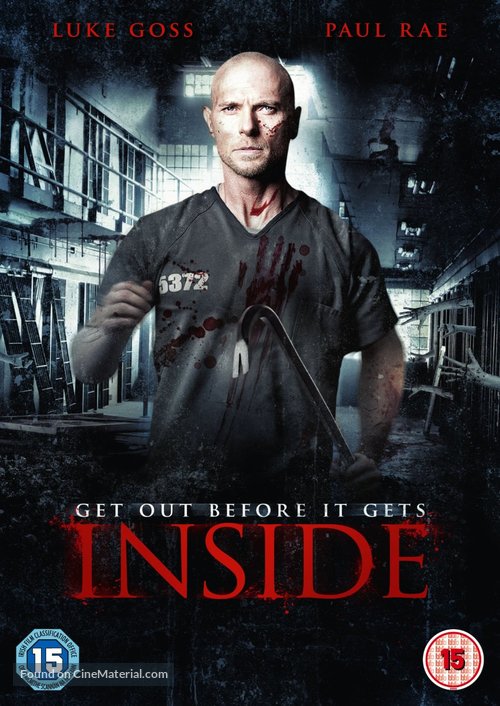 Inside - British DVD movie cover