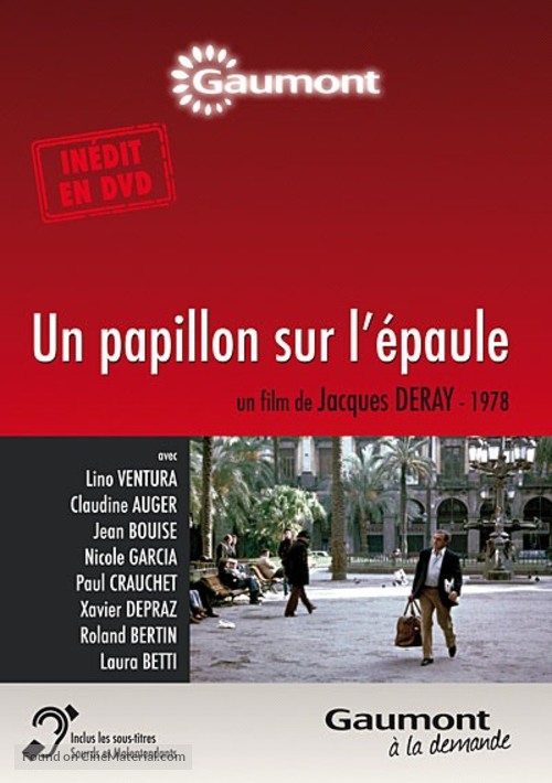 Un papillon sur l&#039;&eacute;paule - French DVD movie cover