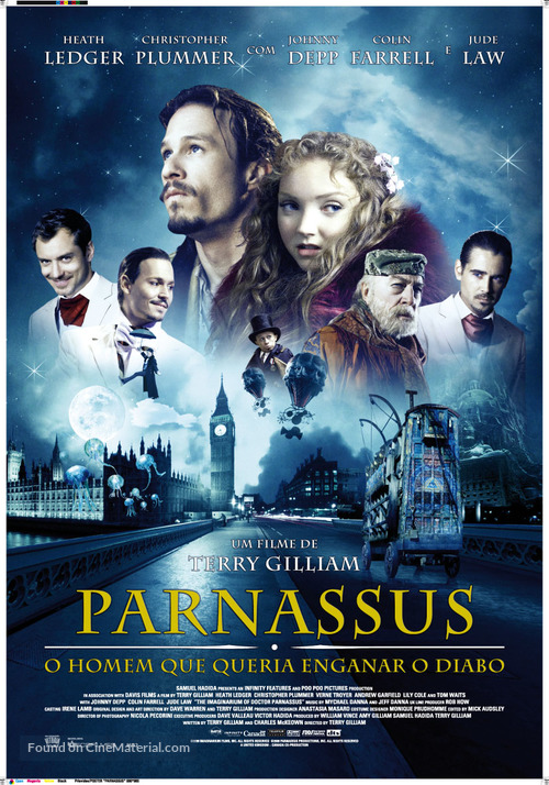 The Imaginarium of Doctor Parnassus - Portuguese Movie Poster