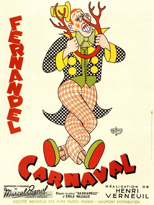 Carnaval - French Movie Poster