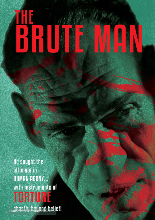 The Brute Man - DVD movie cover