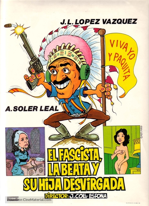 Fascista, la beata y su hija desvirgada, El - Spanish Movie Poster