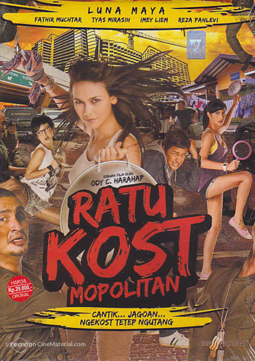 Ratu kostmopolitan - Indonesian DVD movie cover