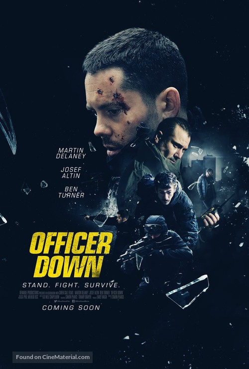 Officer Down - British Movie Poster