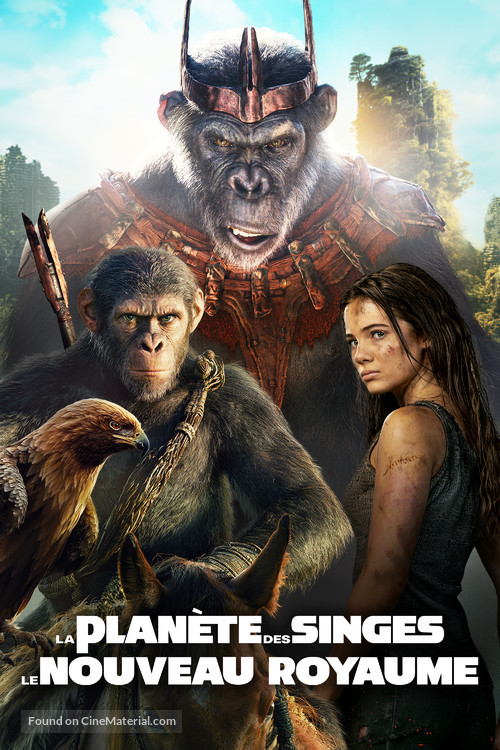 Kingdom of the Planet of the Apes - French Video on demand movie cover