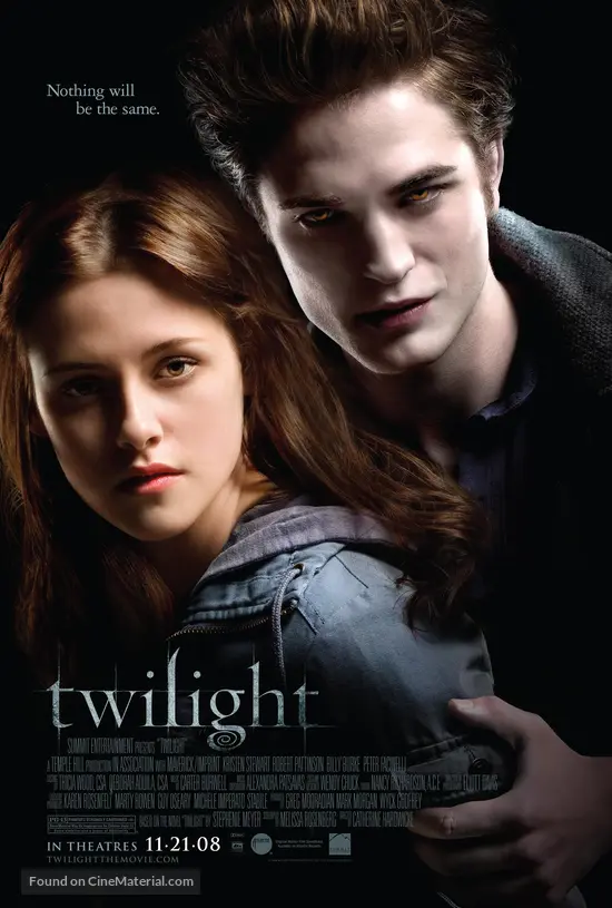 Twilight 2008 Movie Poster twilight-2008-movie-poster