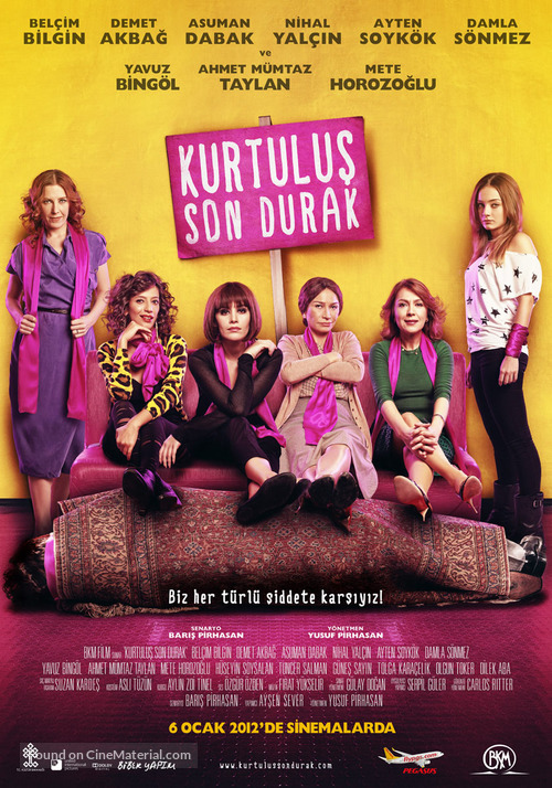 Kurtulus Son Durak - Turkish Movie Poster