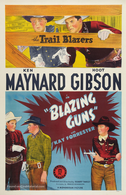 Blazing Guns - Movie Poster