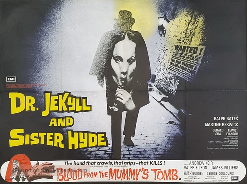 Dr. Jekyll and Sister Hyde - British Combo movie poster